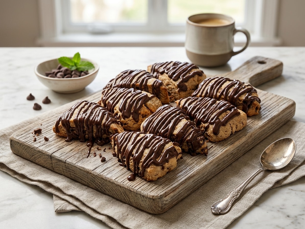 Mocha Chocolate Chip Scone